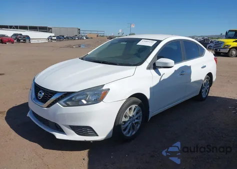 2018 Nissan Sentra Sv из США, поврежденный, VIN 3N1AB7AP8JY264922